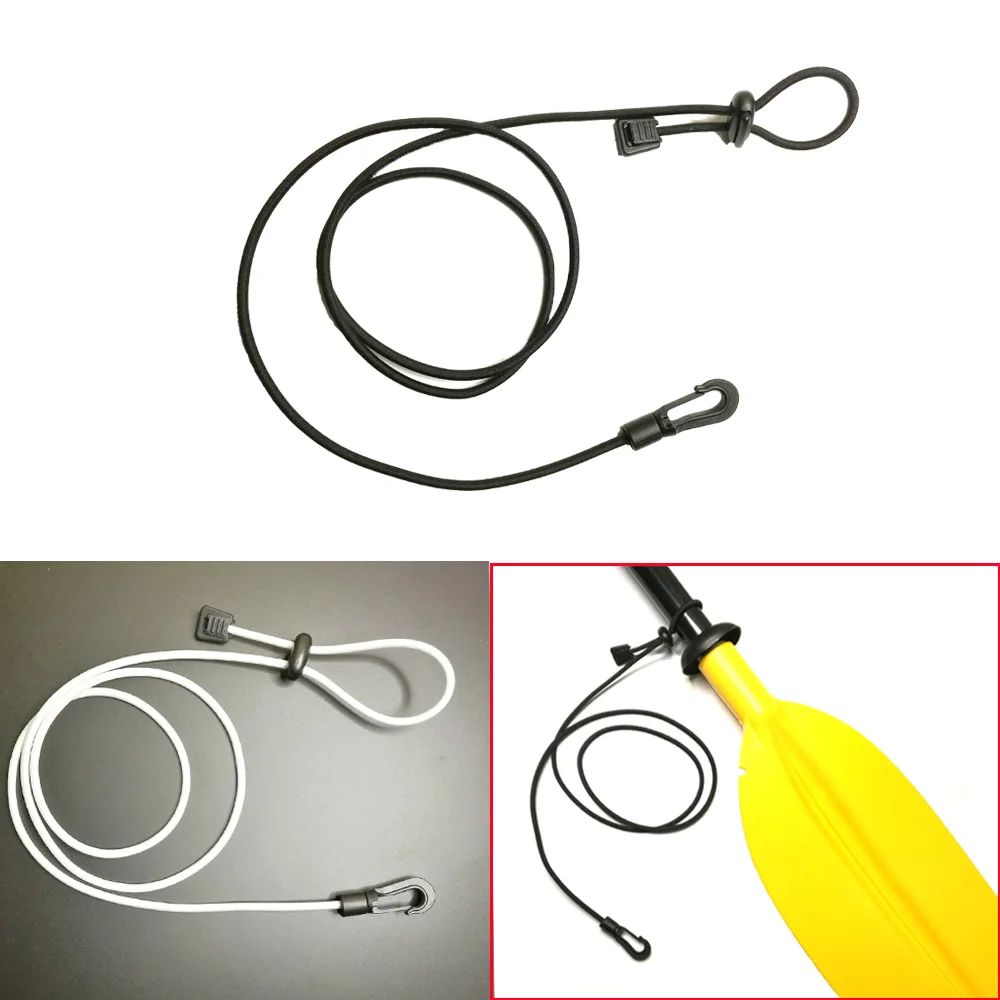 Fishing Kayak Paddle Leash - 1.2m canoa caiaque paddle trela clipe