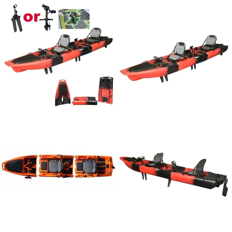Fishing Kayak Sit On Top - Caiaque de Pesca Modular de Plástico