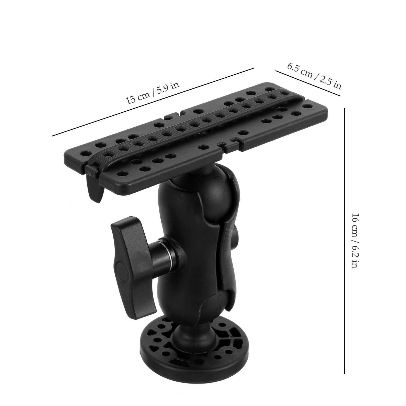 Suporte Premium para Sonar de  - Fishing Kayak Fish Finder Mount avaliação e preço