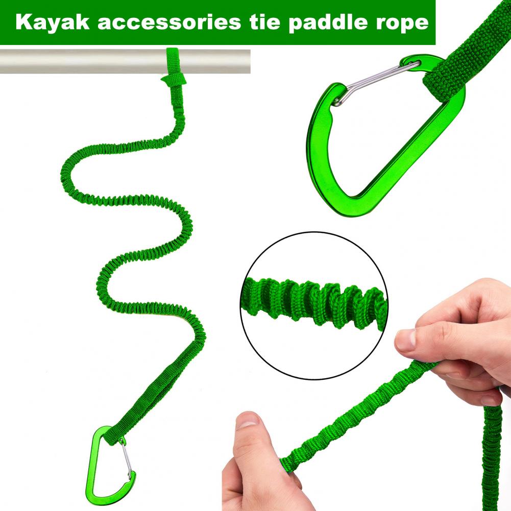 Corda elástica para caiaque, r - Fishing Kayak Paddle Leash avaliação e preço