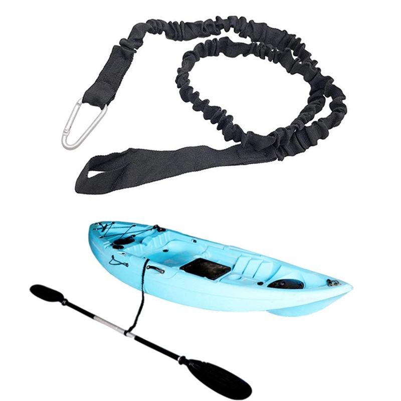Cordão elástico ajustável para - Fishing Kayak Paddle Leash avaliação e preço