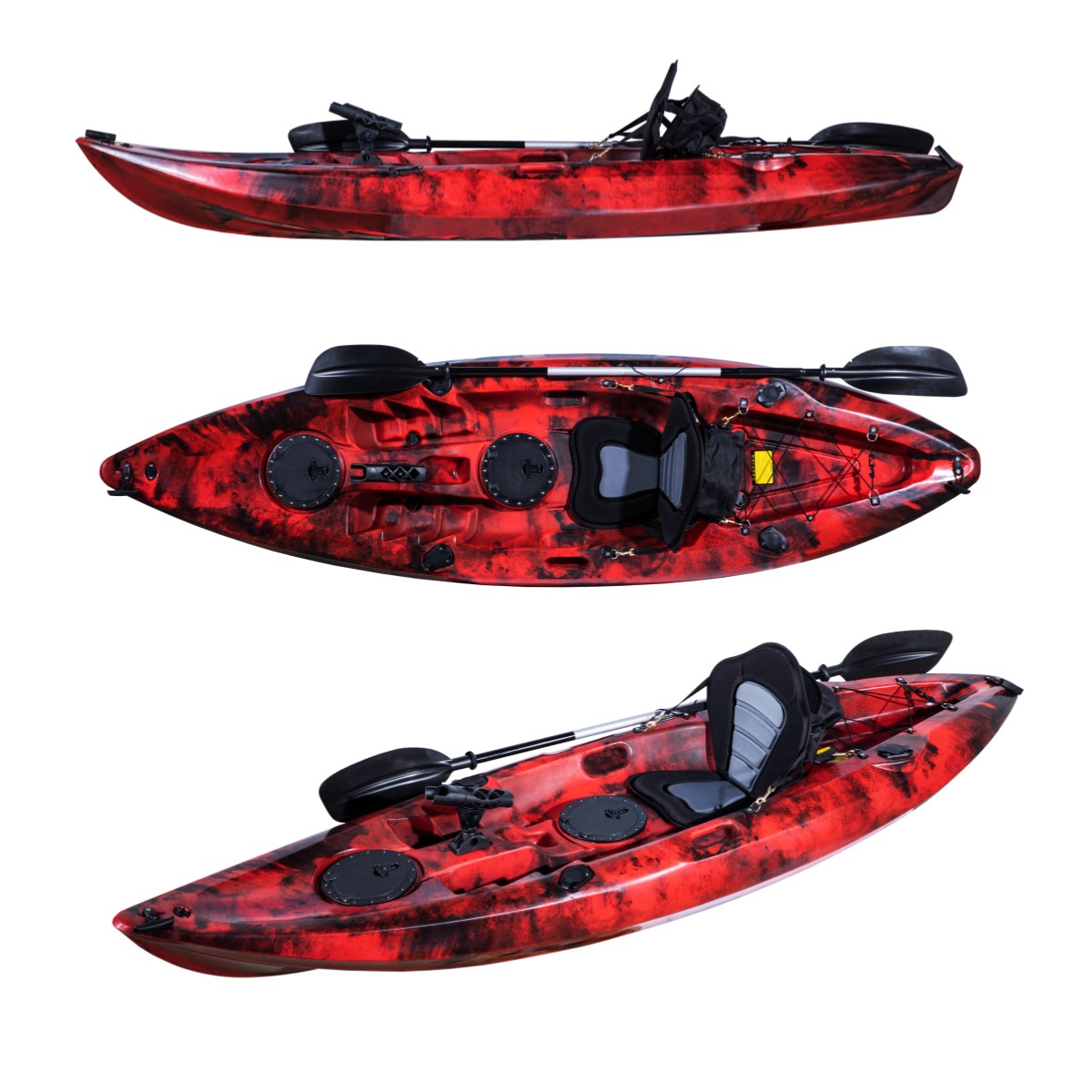 Feito na China caiaque de pesc - Fishing Kayak Sit On Top avaliação e preço