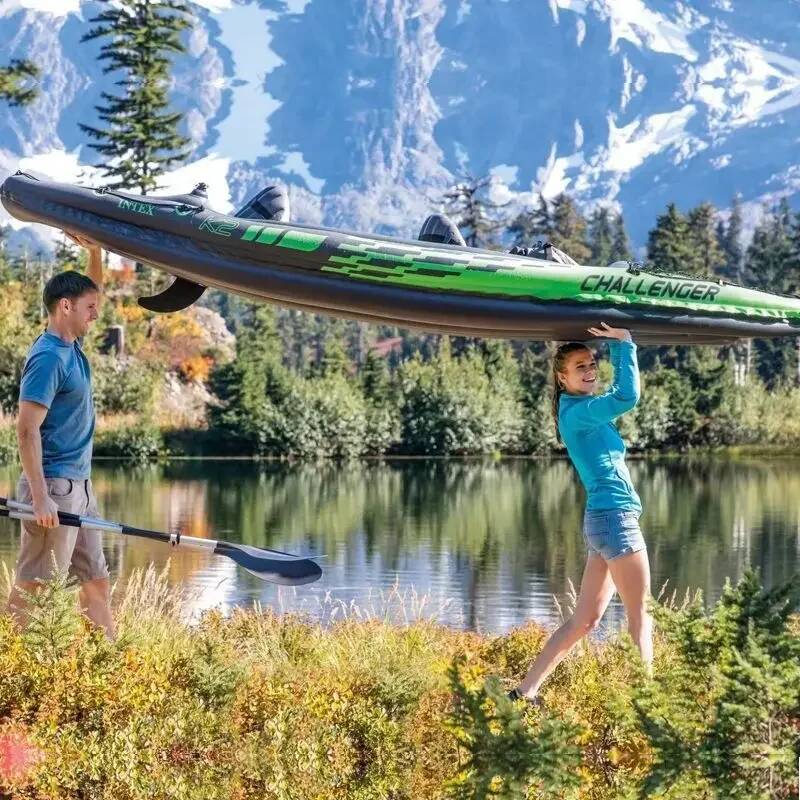 Bote Inflável para 1/2 Pessoas - Fishing Kayak Inflatable avaliação e preço