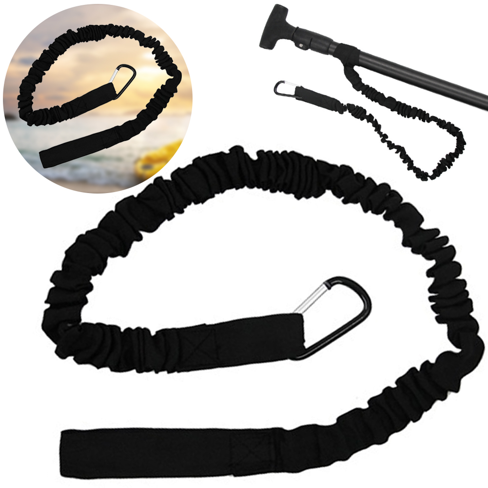 Corda Elástica para Remo de Ca - Fishing Kayak Paddle Leash avaliação e preço